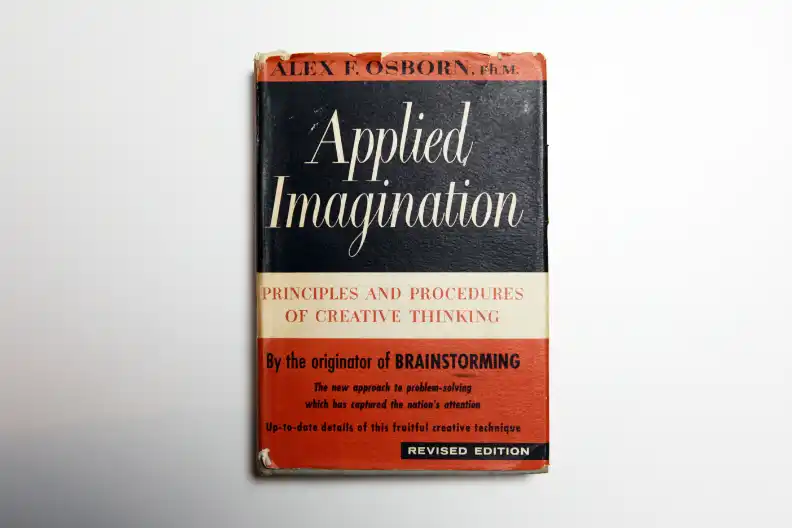 The cover of Applied Imagination (1953) by Alex Osborn