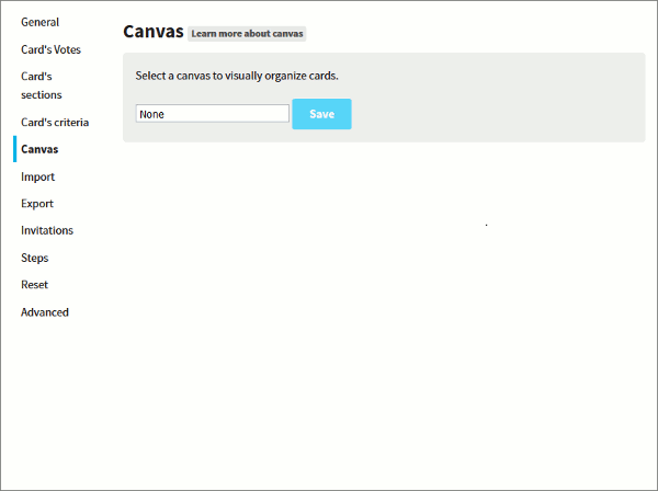 new feature canvas